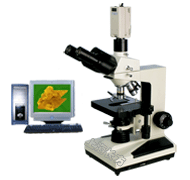 电脑型生物显微镜